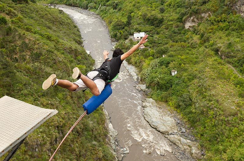 bungee jumping in india