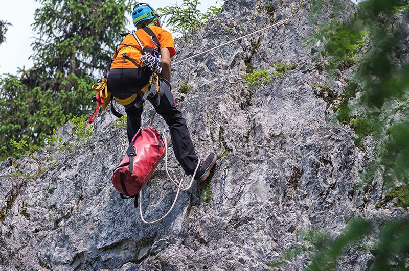 Rappelling