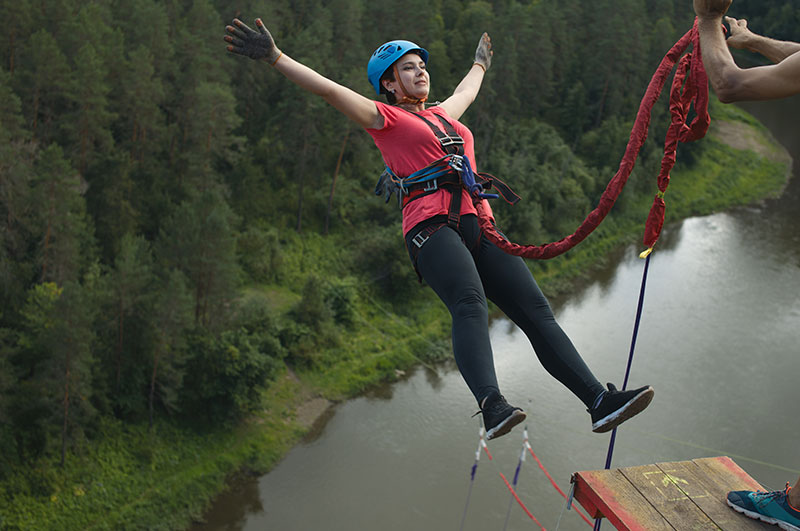 bungee jumping
