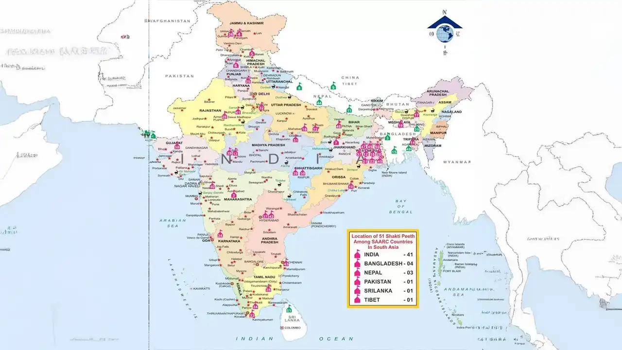Exploring the 51 Shakti Peeths Safely