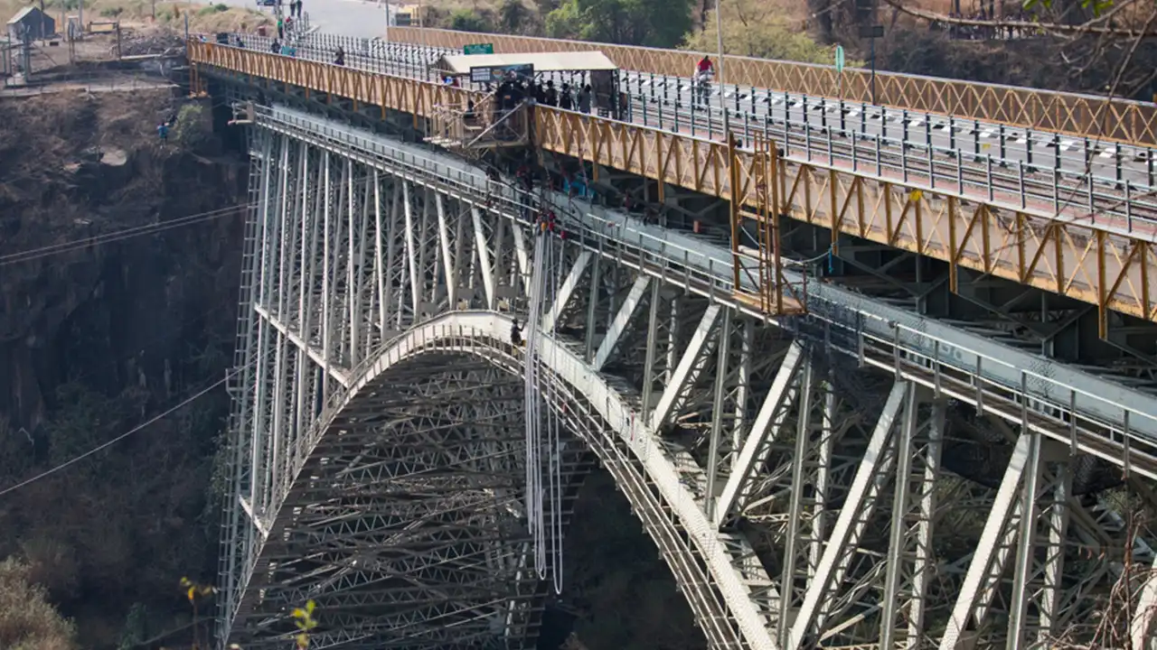 Bungee Jump at Victoria Falls