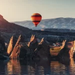 Hot Air Balloon in Loire Valley, France