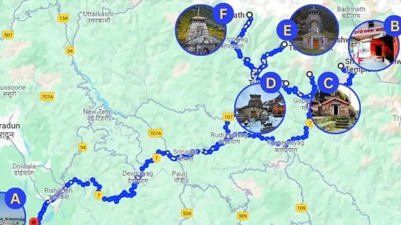 Panch Kedar Trek in Uttarakhand