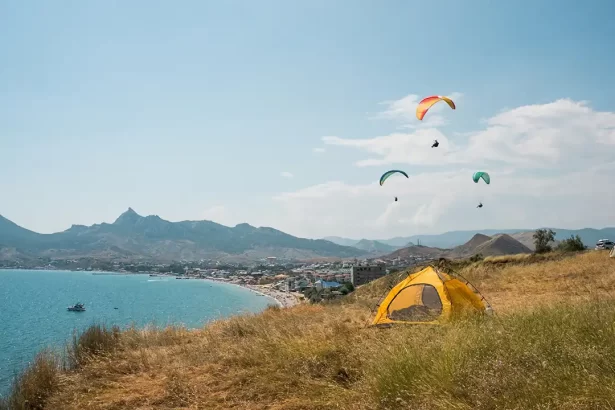 Paragliding in Castelluccio
