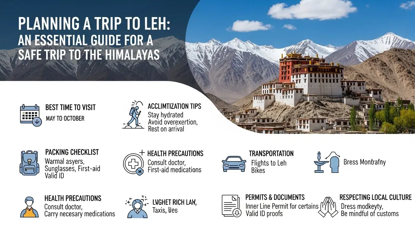 Planning a Trip to Leh An Essential Guide for a Safe Trip