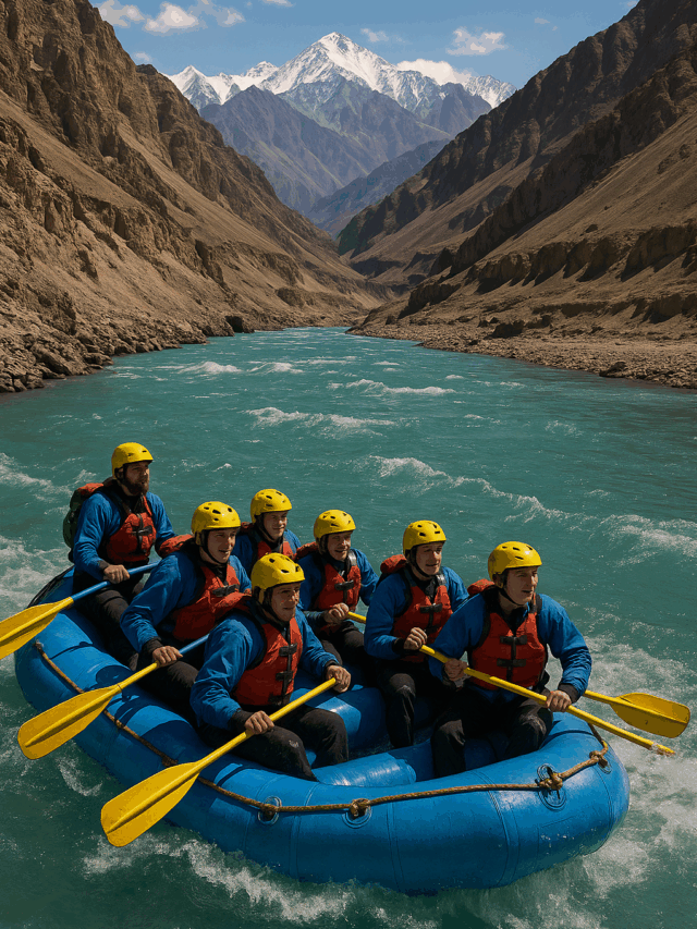 Best places for river rafting in India