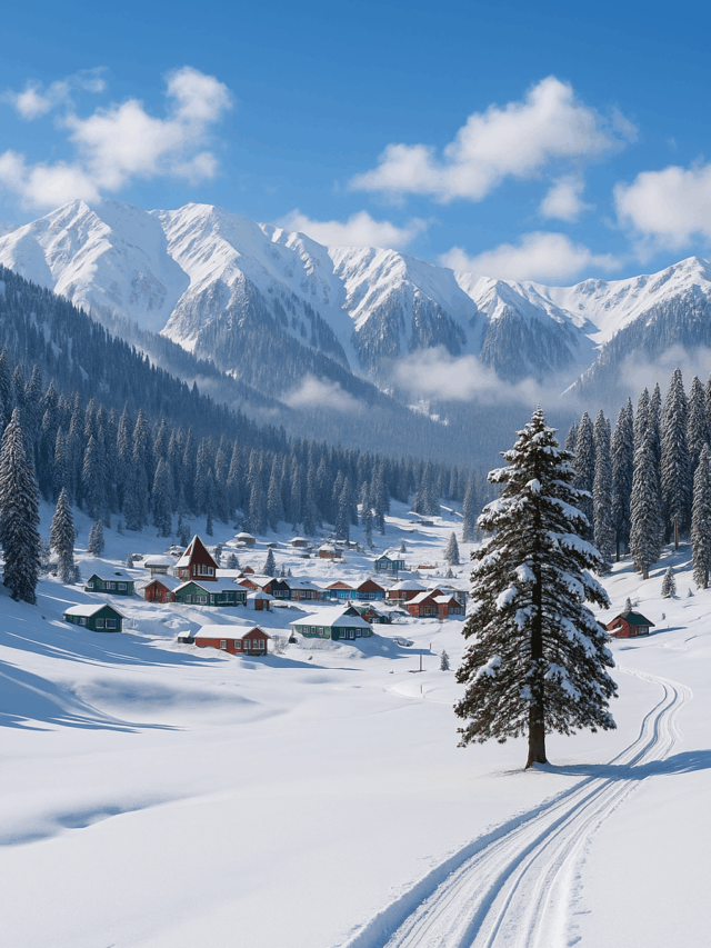 Places where you can experience snow in summers