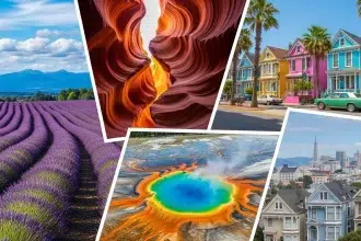 5 Most Colorful Travel Destinations in the USA