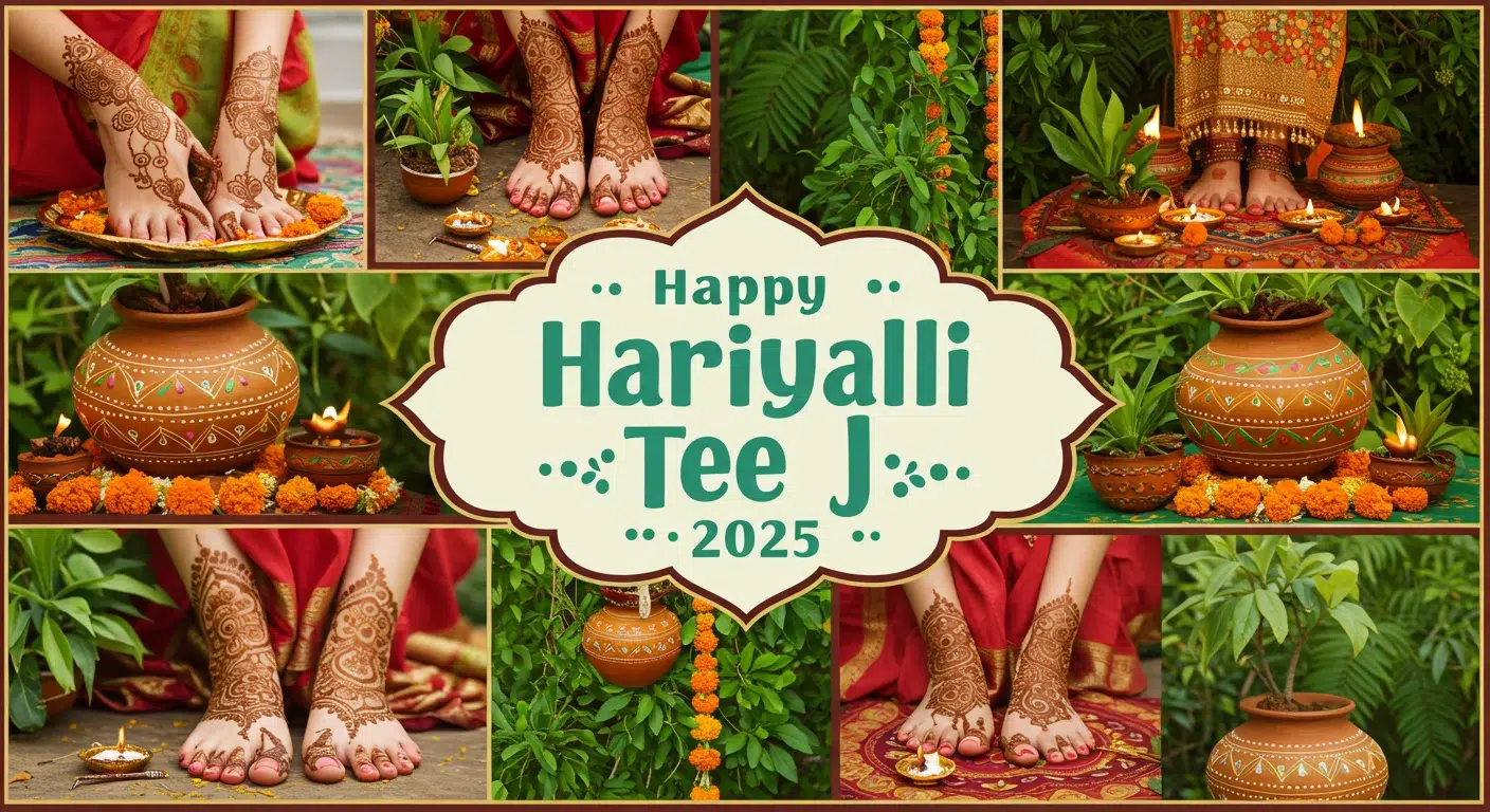 Hariyali Teej 2025 Images for Social Media