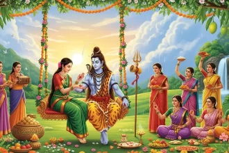 Hariyali Teej 2025: Puja Rituals and Know all about Celebrating the Divine Love Story of Shiva & Parvati