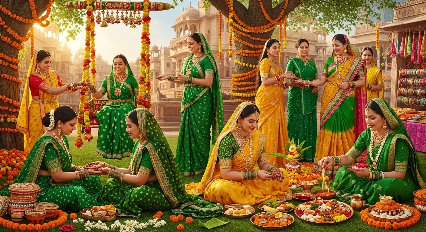 Hariyali Teej 2025 - Cultural & Spiritual