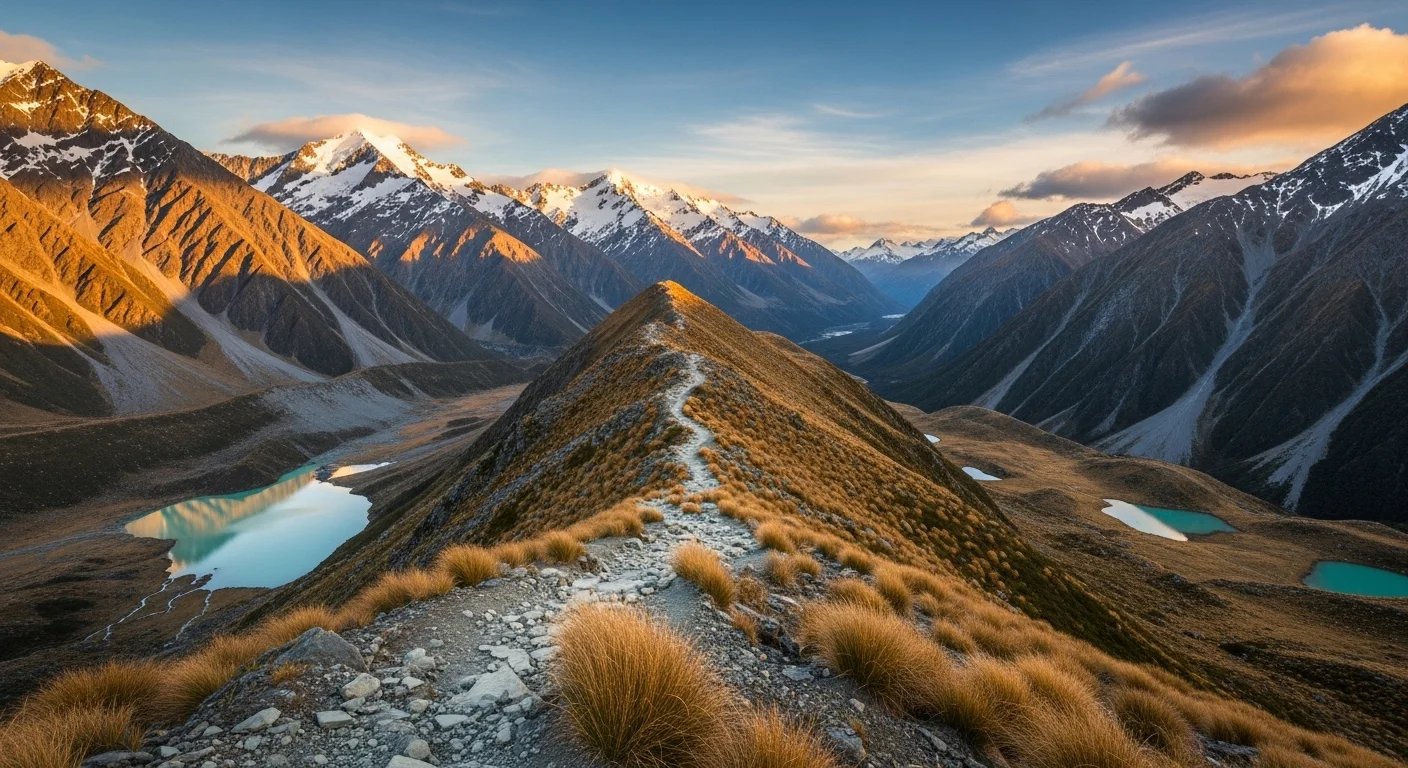Most Dangerous Hiking Trails- Cascade Saddle – Mount Aspiring National Park, New Zealand