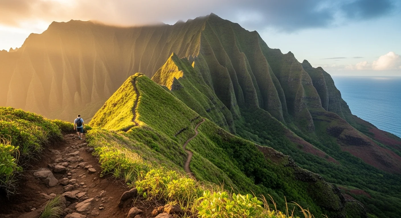 Most Dangerous Hiking Trails - Kalalau Trail - Nā Pali Coast State Park, Hawaii, USA