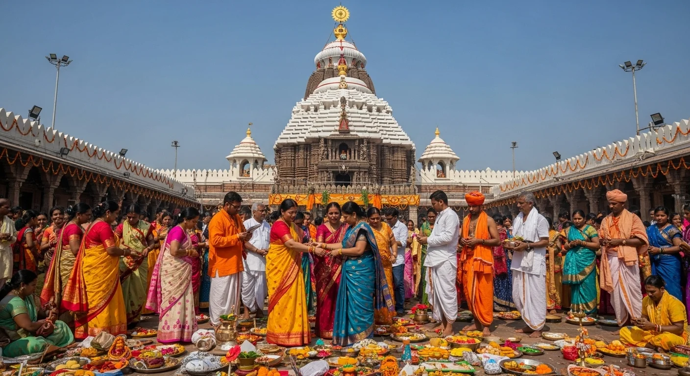Puri Temple Raksha Bandhan & Gamha Purnima 2025