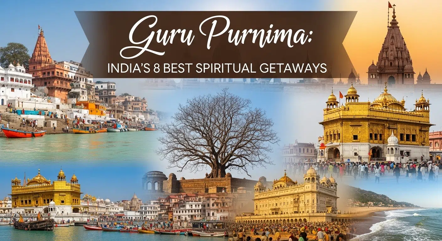 Seek Blessings This Guru Purnima Essential Travel Planning & India's 8 Best Spiritual Getaways
