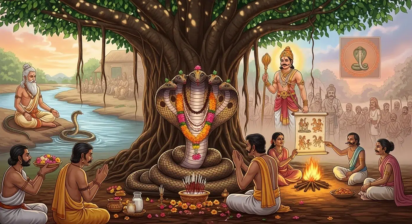 The Ancient Roots History Behind Nag Panchami 2025