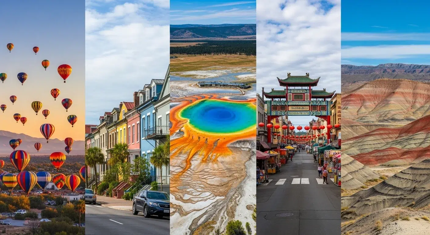 Top 5 Most Colorful Travel Destinations in the USA