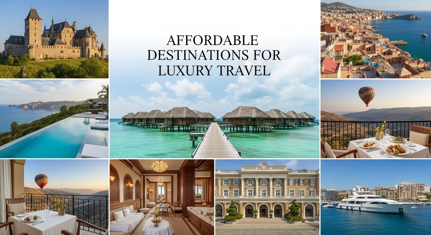 Top Most Affordable Destinations for Luxury Travel