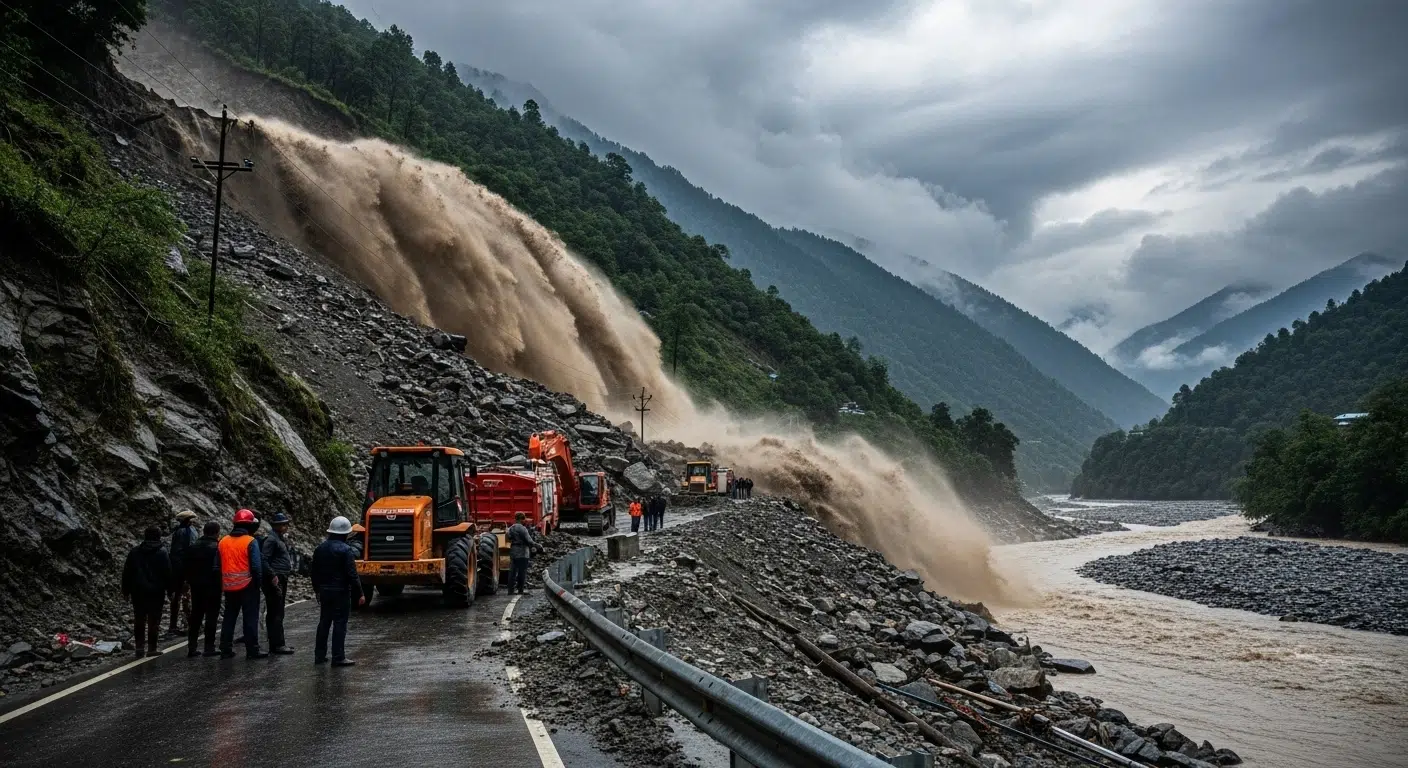 Uttarakhand Weather: IMD Forecasts Heavy Rain, Triggering Landslide Alert in 4 Uttarakhand Districts by SEOC