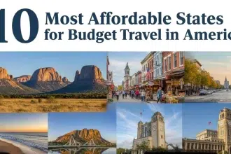 10 Most Affordable States for Budget Travel in America