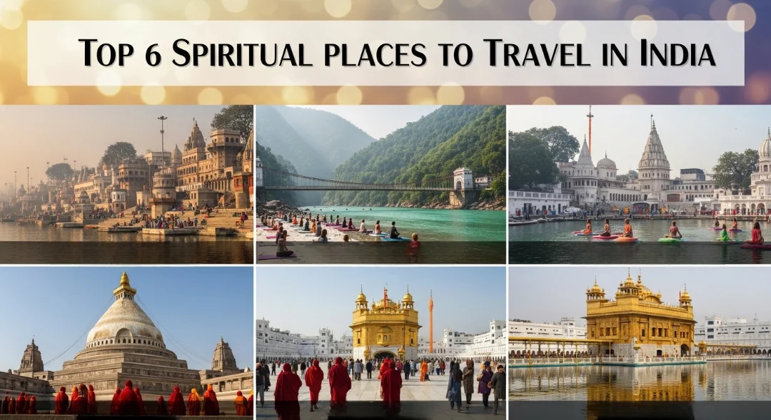 6 Spiritual Places to Travel in India for Mindfulness and Inner Peace
