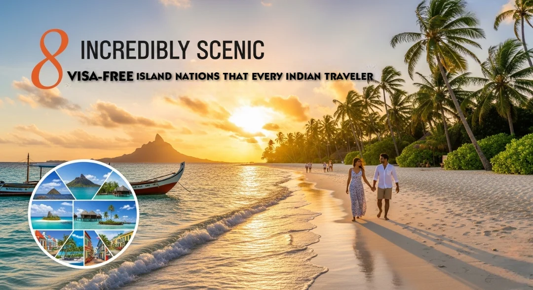 8 Incredibly Scenic Visa-Free Island Nations That Every Indian Traveler Must Visit at Least Once