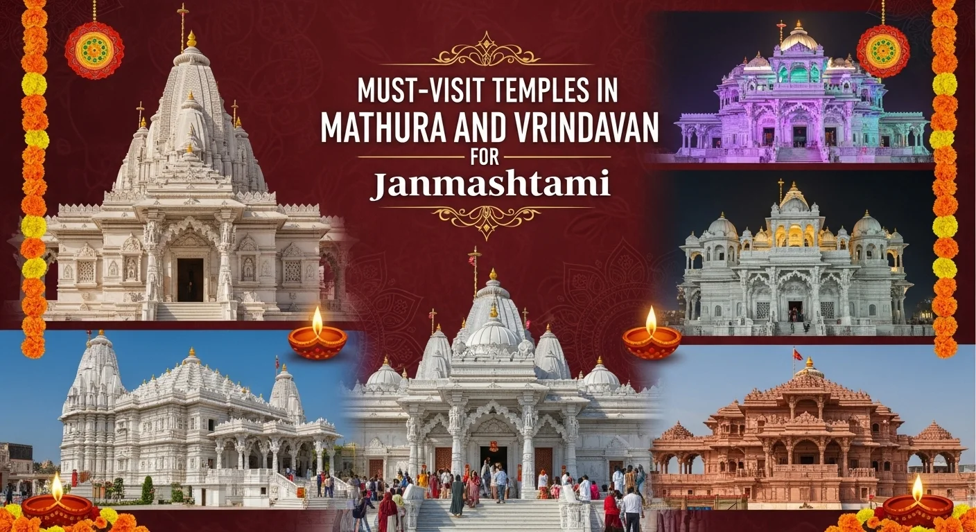 A Guide to the Must-Visit Temples in Mathura and Vrindavan for Janmashtami