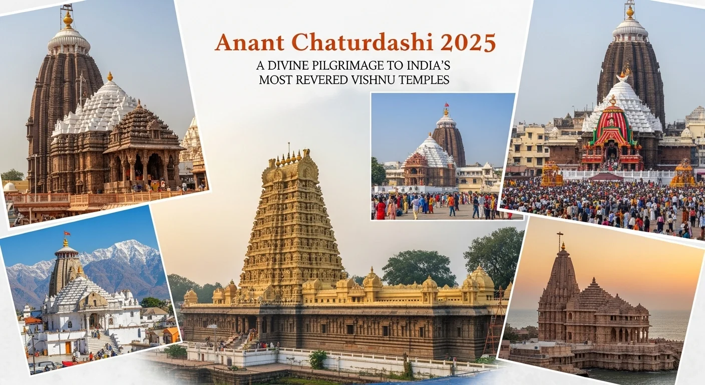 Anant Chaturdashi 2025 A Divine Pilgrimage to India's Most Revered Vishnu Temples