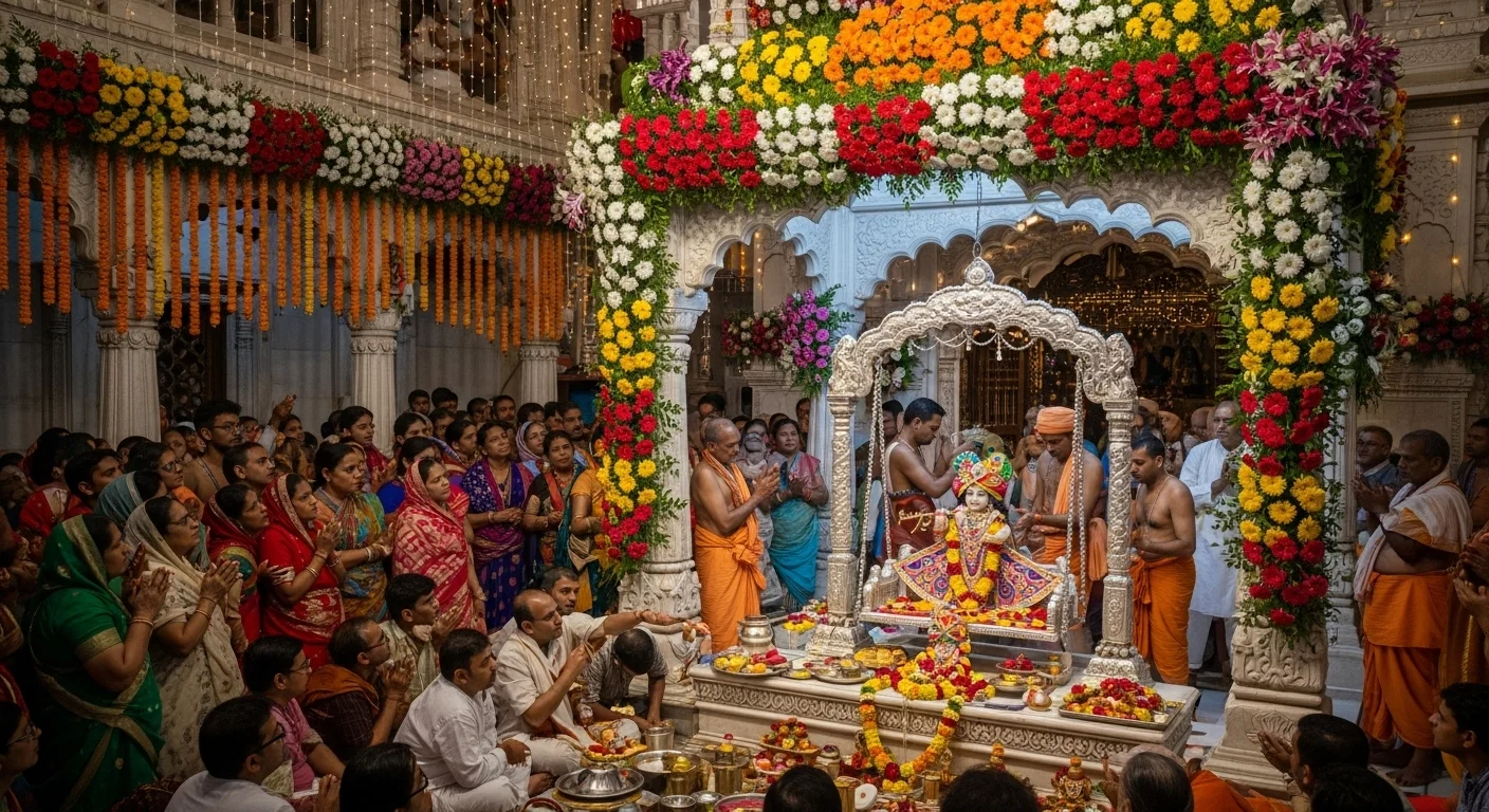 Banke Bihari Temple - What Makes Banke Bihari's Janmashtami Unique