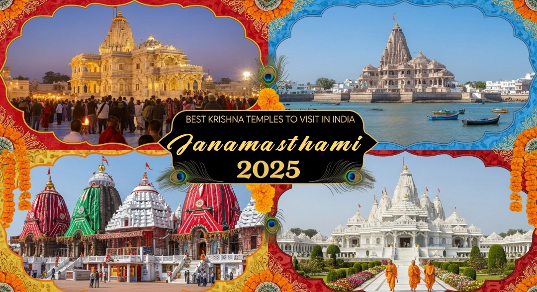 Best Krishna Temples to Visit in India for Janmashtami 2025 Spiritual Pilgrimage