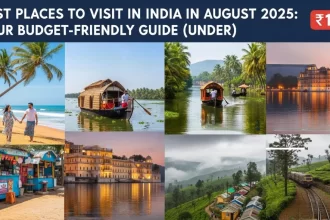 Best Places to Visit in India in August 2025 Your Budget-Friendly Guide (Under ₹10k)