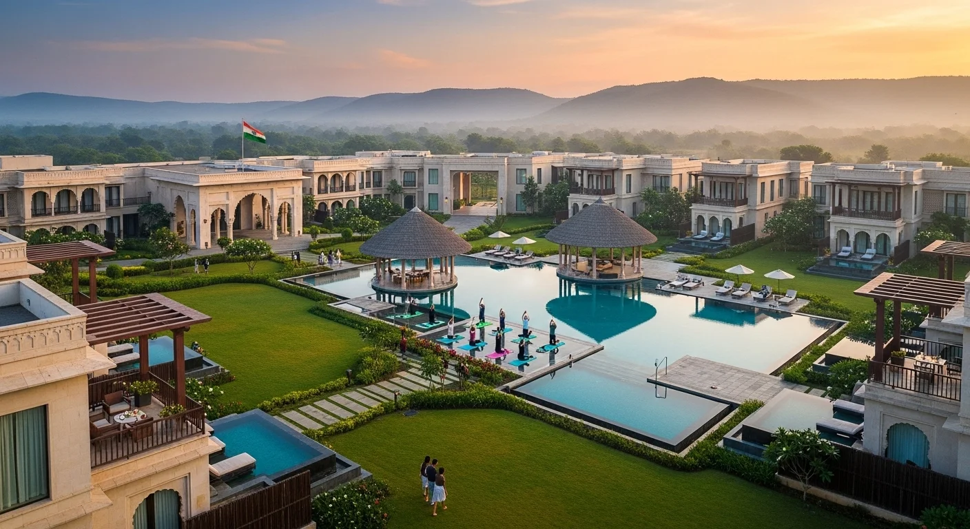 Best Wellness and Luxury Retreats Near Delhi NCR for the Independence Day Weekend!