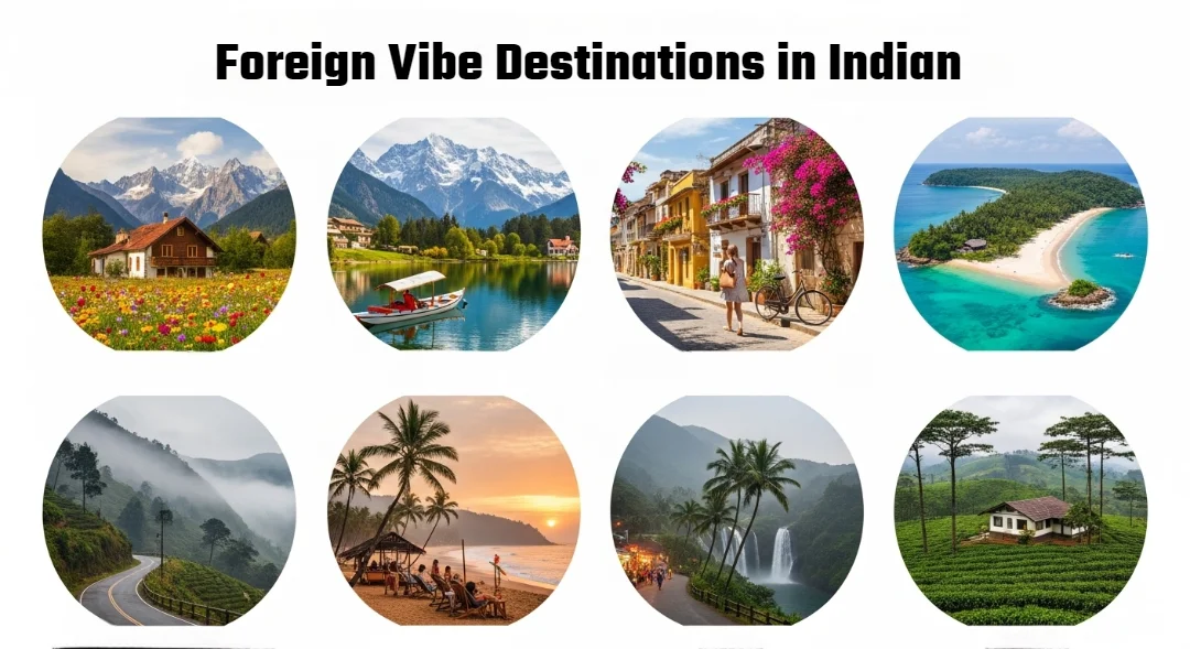 Foreign Vibe Destinations in Indian