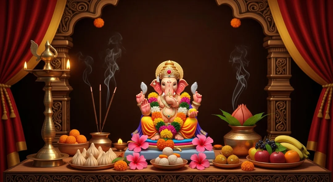 Ganesh Chaturthi Puja Vidhi at Home, Step by Step