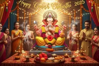 Happy Ganesh Chaturthi 2025 - Top 20 Warm Wishes, Quotes, Greetings and Messages in Hindi & English for Social Media to Share with Loved Ones