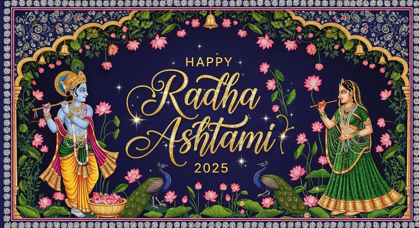 Happy Radha Ashtami 2025 Wishes & Greetings (English)