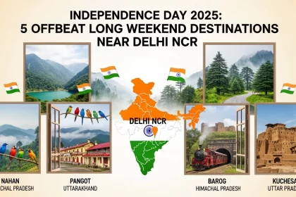 Independeance Day 2025: 5 Offbeat Long Weekend Destinations within an Hour's Drive of Delhi NCR