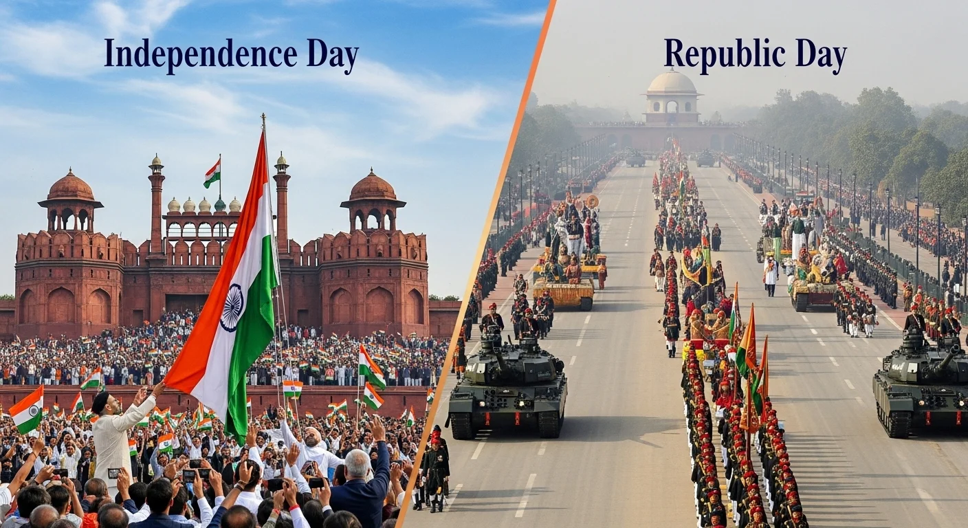 Independence Day vs. Republic Day: Do You Know the Real Difference?