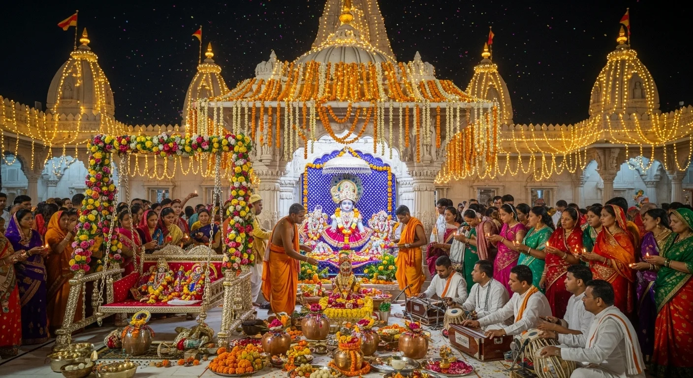 Mahotsav at Midnight Celebrating Janmashtami 2025 at Mathura's Krishna Janmabhoomi