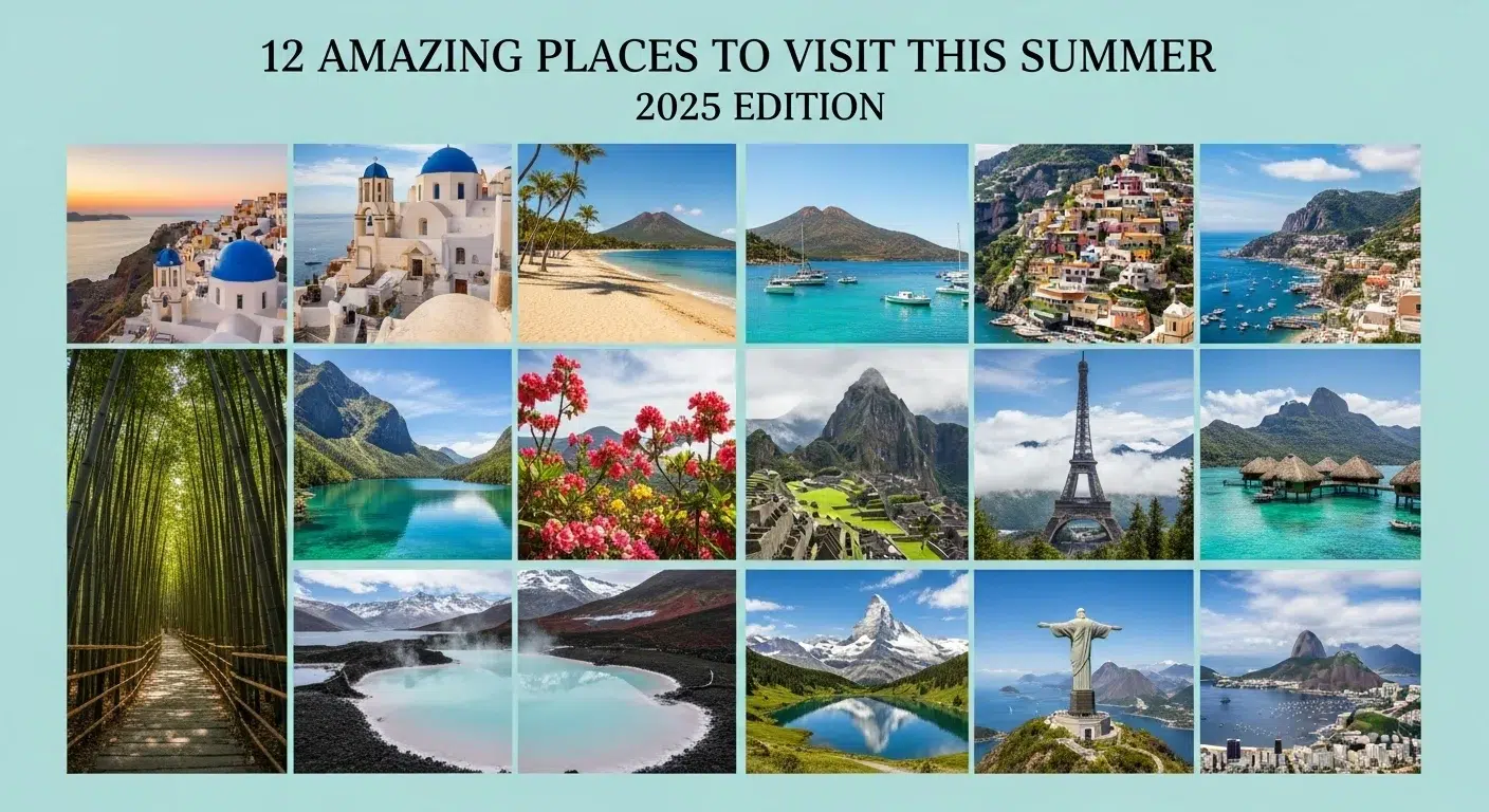 Monsoon Magic - 12 Amazing Places to Visit This Summer in 2025 Edition