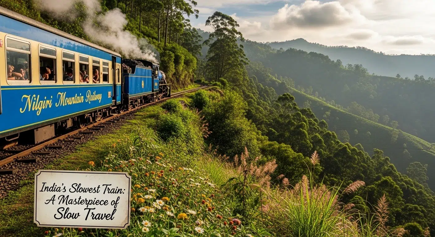 Nilgiri Mountain Railway - India's Slowest Train is a Masterpiece of Slow Travel