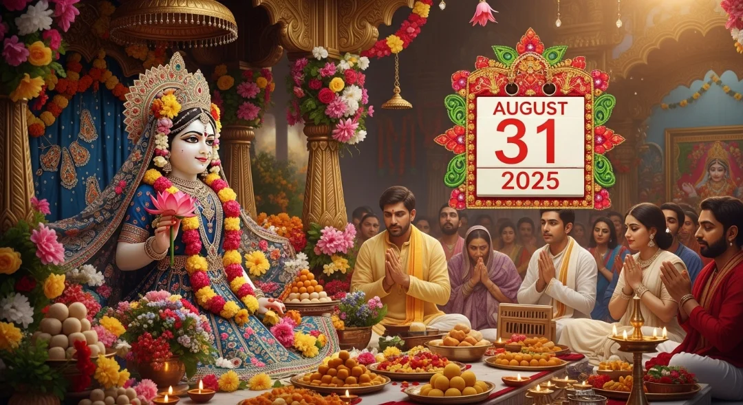 Radha Ashtami 2025 - Is it on August 30 or 31?
