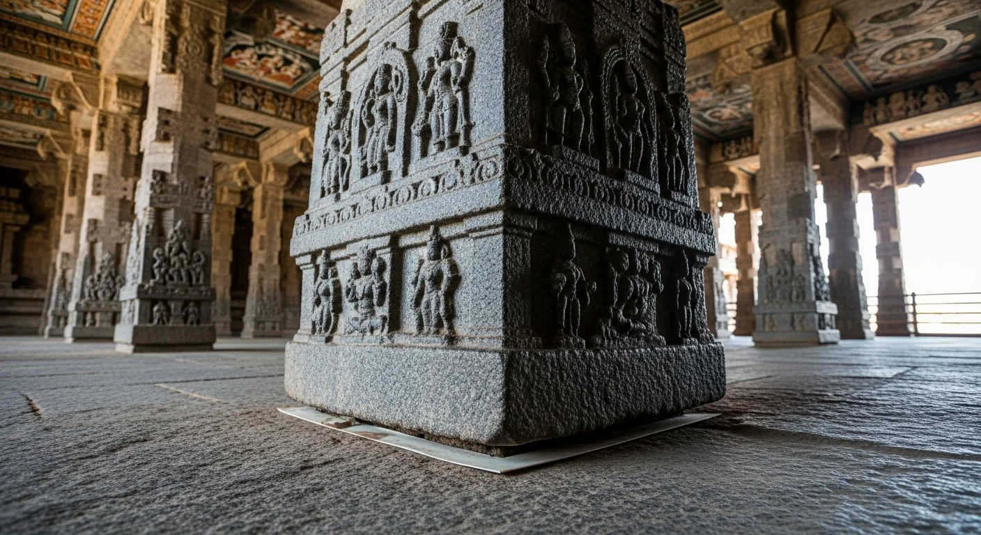 India's Sacred Enigmas: The Hanging Pillar of Lepakshi, Andhra Pradesh