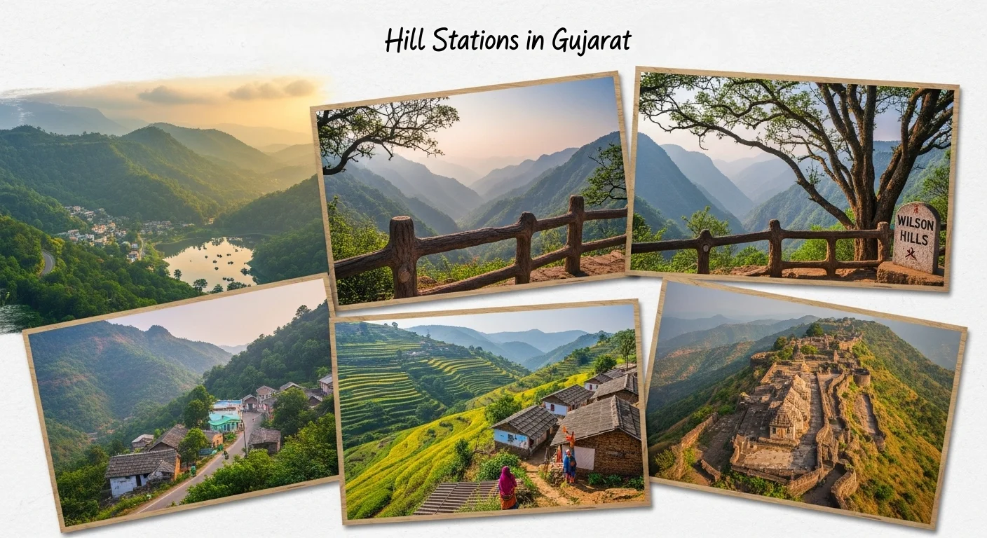 Top 5 Lesser-Known Hill Stations in Gujarat