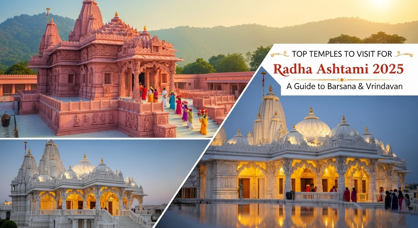 Top Temples to Visit for Radha Ashtami 2025: A Guide to Barsana & Vrindavan