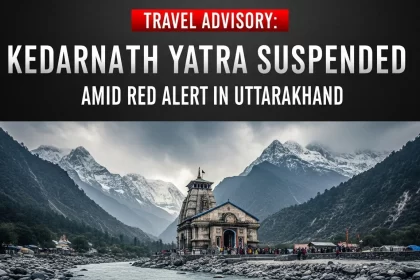 Travel Advisory: Kedarnath Yatra Suspended for 3 Days Amid Red Alert in Uttarakhand