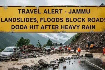 Travel Alert for Jammu - Landslides, Floods Block Roads; Doda Hit After Heavy Rain