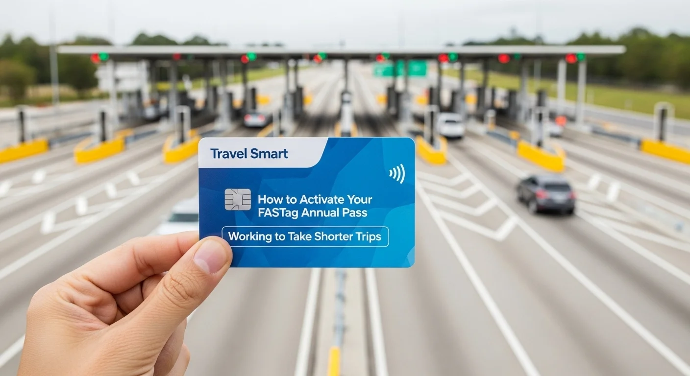Travel Smart - How to Activate Your FASTag Annual Pass for Quicker, Less Expensive Trips