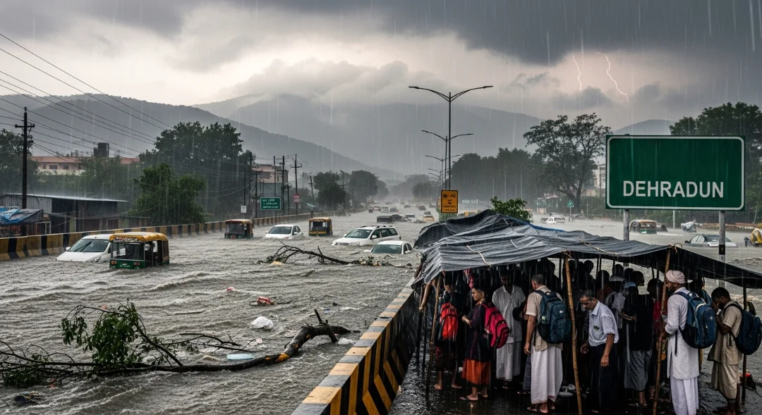 Uttarakhand Travel Alert - Monsoon Fury Brings Havoc Dehradun Receives heaviest Rainfall in 74 Years Pilgrims Halted