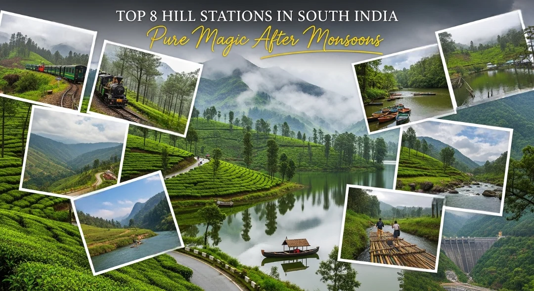 Visiting Top 8 Hill Stations in South India That Are Pure Magic After Monsoons